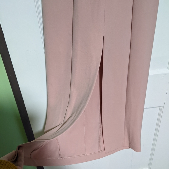 Zara Pink Off The Shoulder Formal Dress Sz Medium - Picture 2 of 5